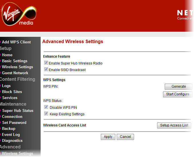 Virgin Media Wifi Key Generator