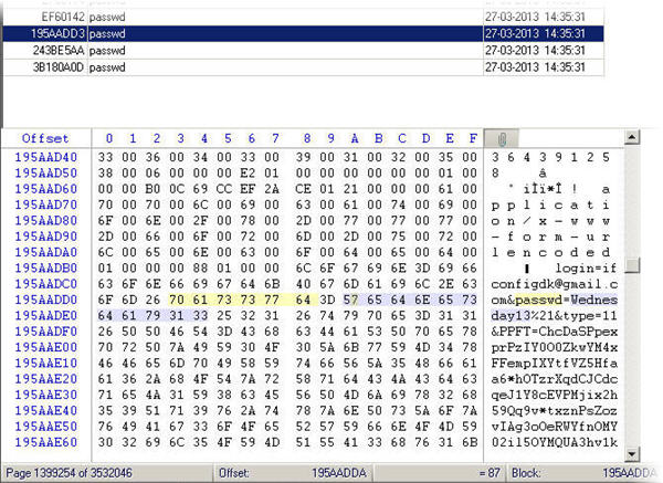 Ram dump image using qpst configuration